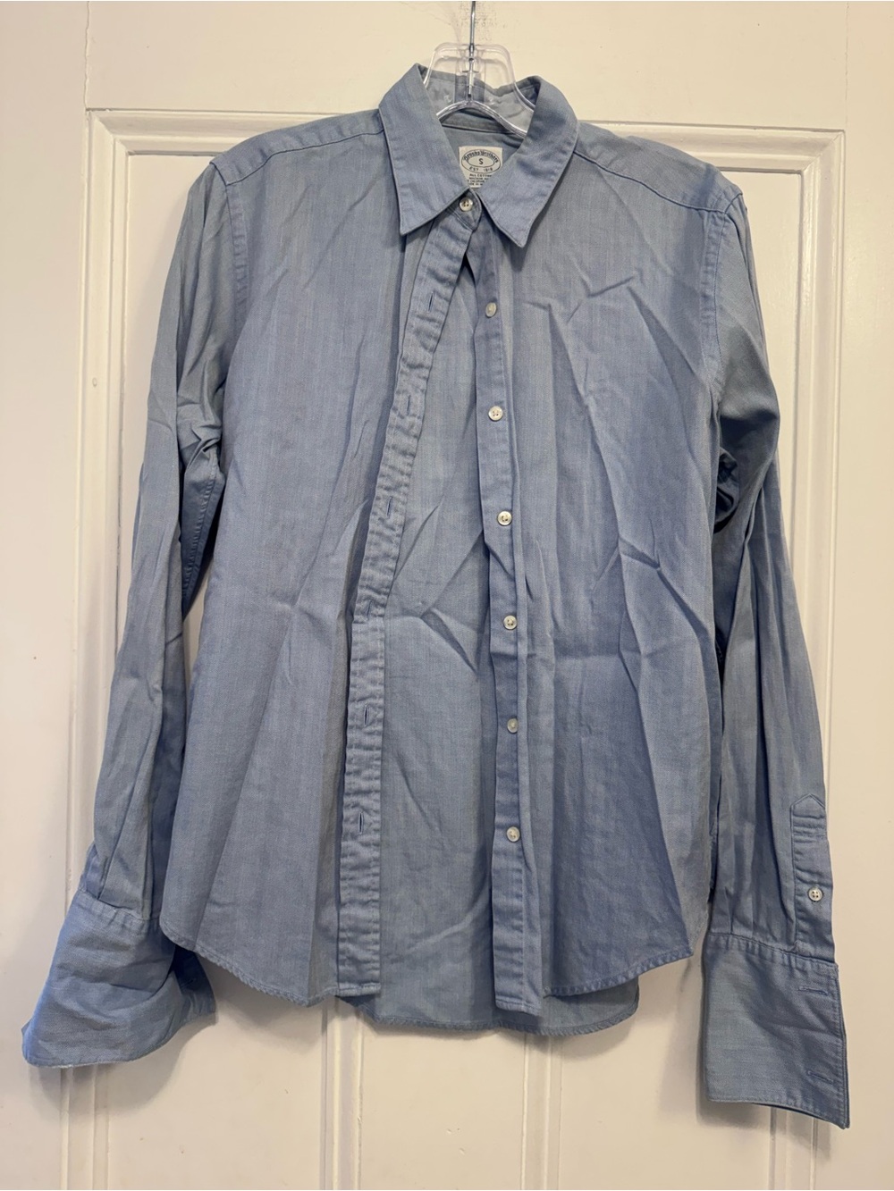 Brooks Brothers Light Blue Women's Button-Down Shirt